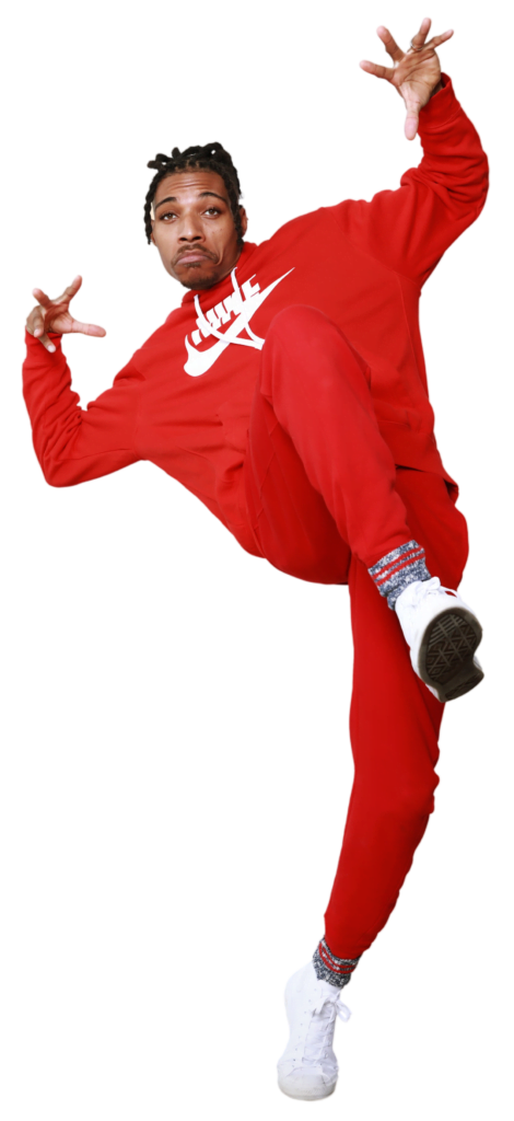 Darrius Strong Of STRONGmovement Mid Dance Pose